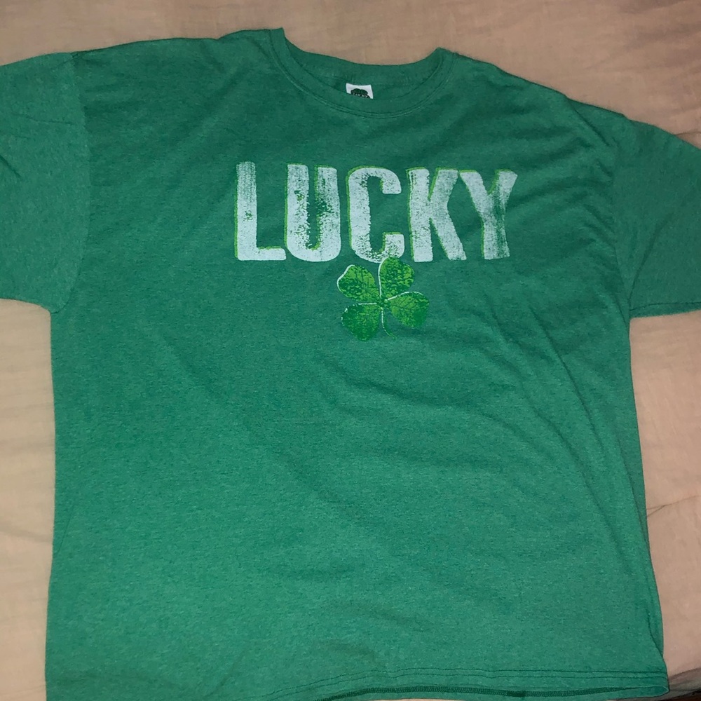 COPY - Men’s XXL Green Lucky Shirt